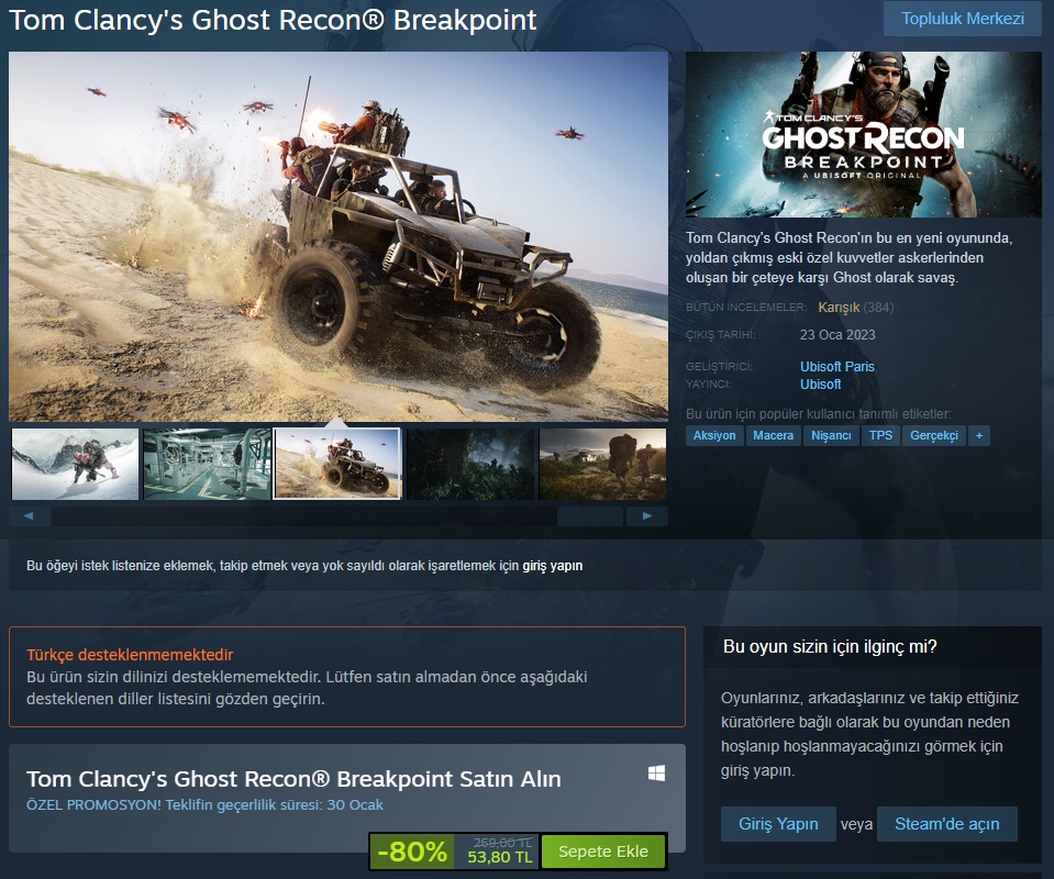 Tom Clancy'S Ghost Recon Breakpoint
