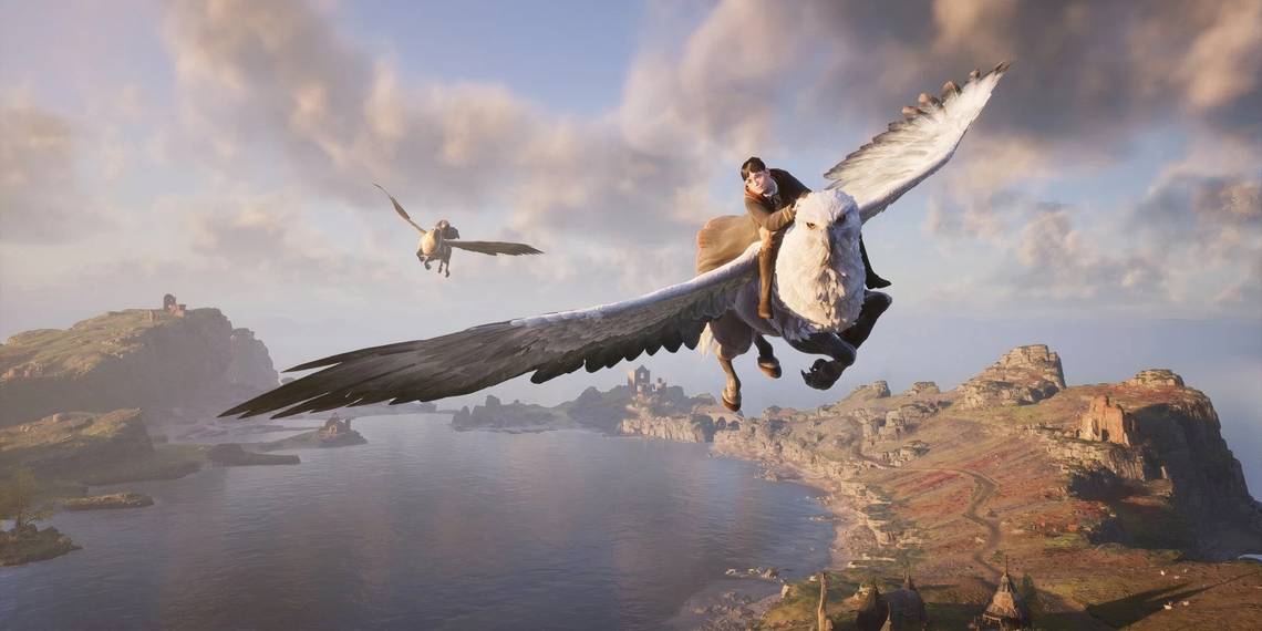 hogwarts legacy gameplay hippogryph