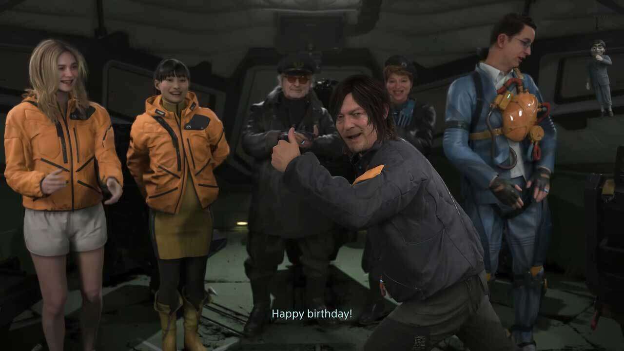 death stranding 2nin gizli dogum gunu surprizi norman reedustan sicacik bir kutlama