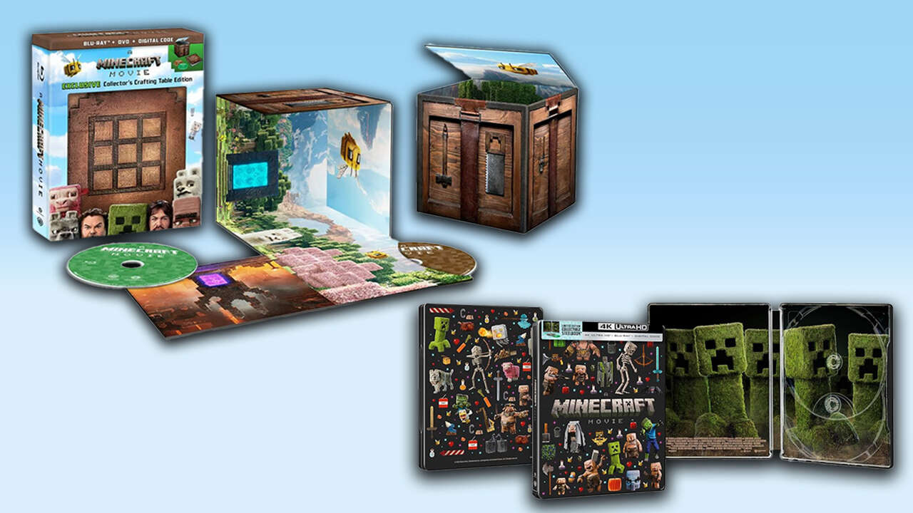 minecraft filmi limitli surum steelbook ve ozel surumler stoklarda