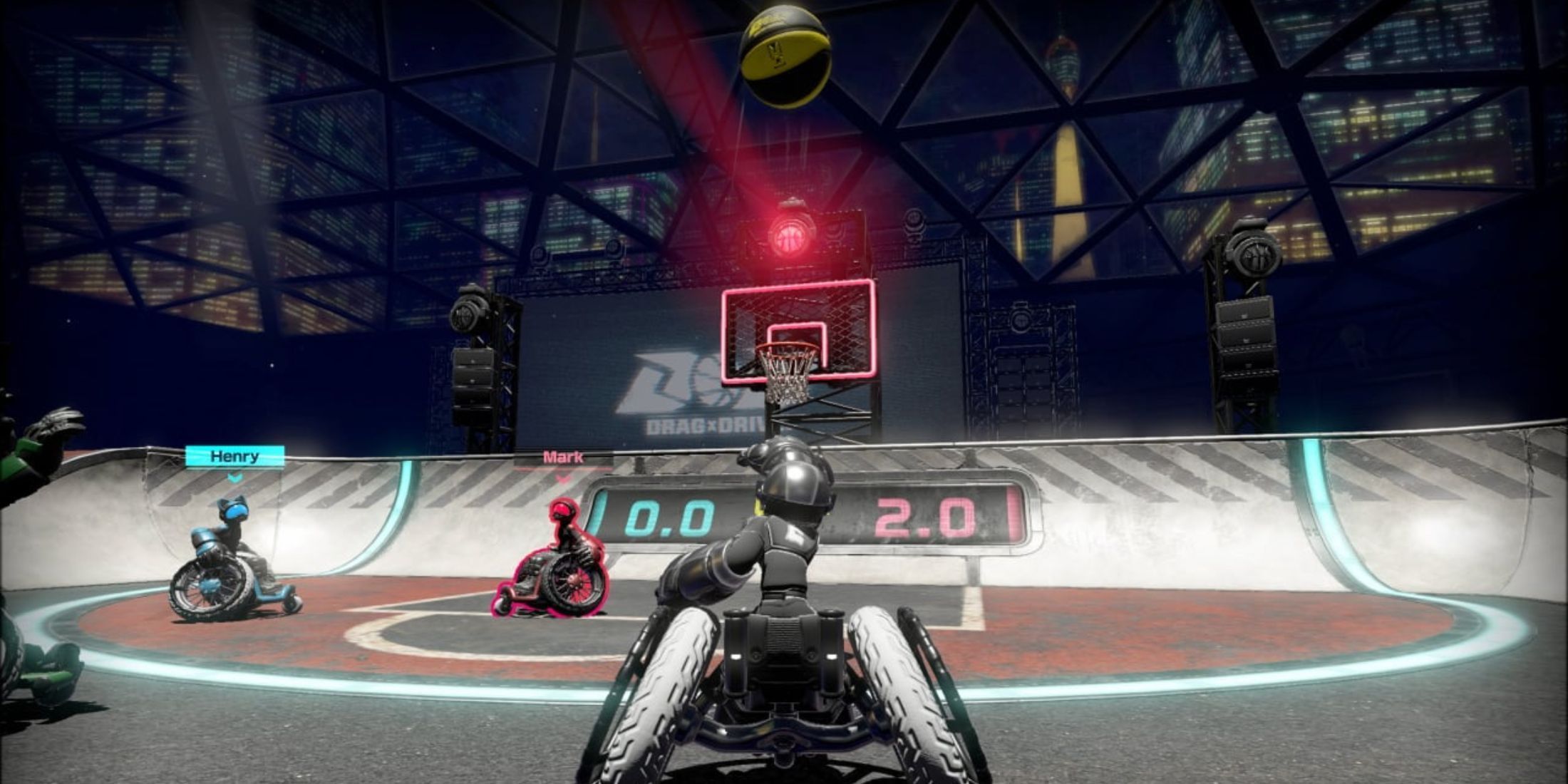nintendo switch 2nin farkli oyunu drag x drive yerel cok oyunculu desteginden yoksun mu