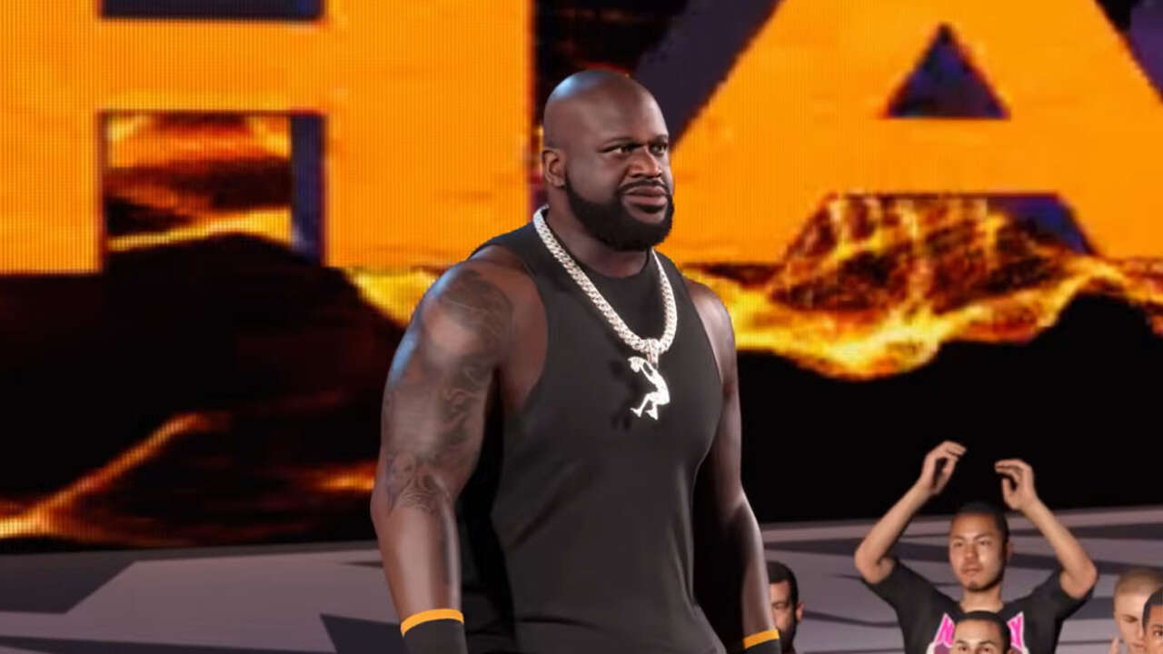 wwe 2k25 shaq haliburton ve daha fazlasi oyun icinde