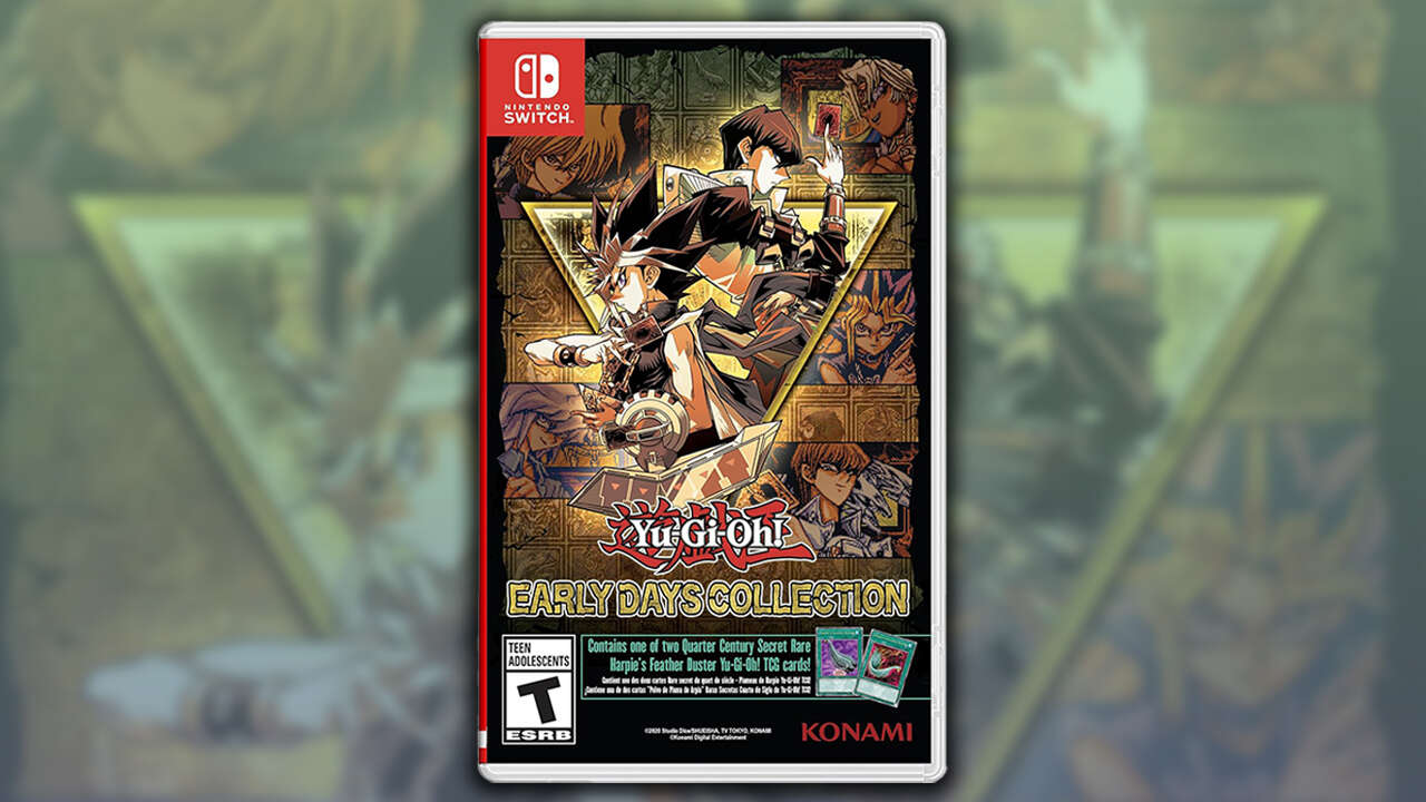 yu gi oh early days collection nintendo switch ve pc icin geri dondu