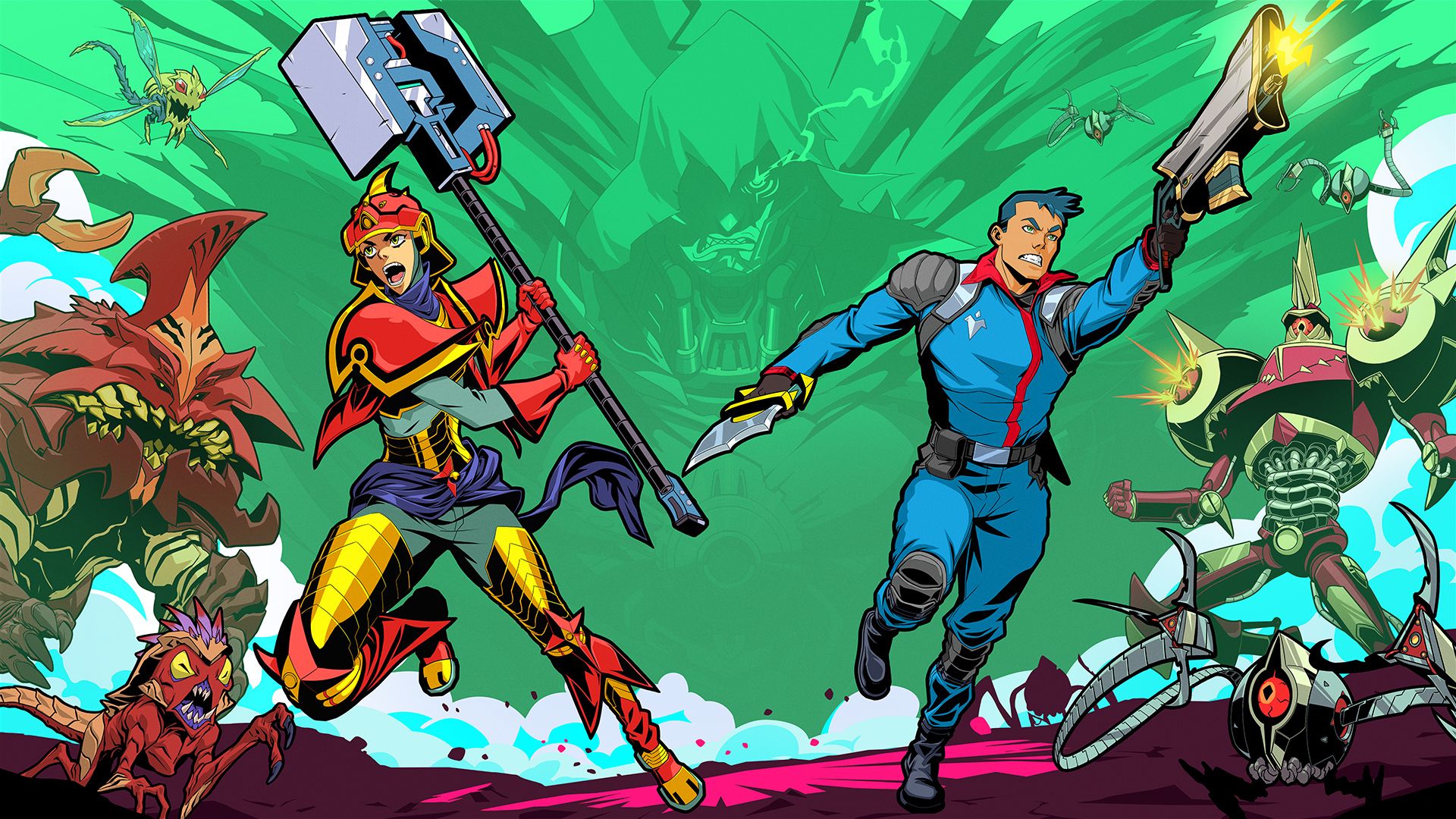 Storm Lancers Switch: Yeni Co-Op Roguelike 1 Storm Lancers Switch Yeni Co Op Roguelike